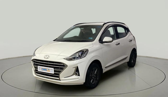 2020 Hyundai GRAND I10 NIOS SPORTZ AMT 1.2 KAPPA VTVT, Petrol, Automatic, 11,795 km, Left Front Diagonal