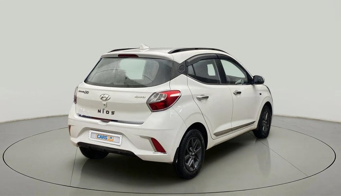 2020 Hyundai GRAND I10 NIOS SPORTZ AMT 1.2 KAPPA VTVT, Petrol, Automatic, 11,795 km, Right Back Diagonal