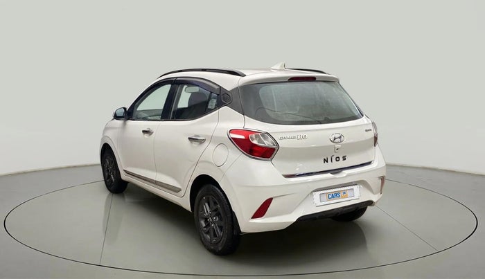 2020 Hyundai GRAND I10 NIOS SPORTZ AMT 1.2 KAPPA VTVT, Petrol, Automatic, 11,795 km, Left Back Diagonal