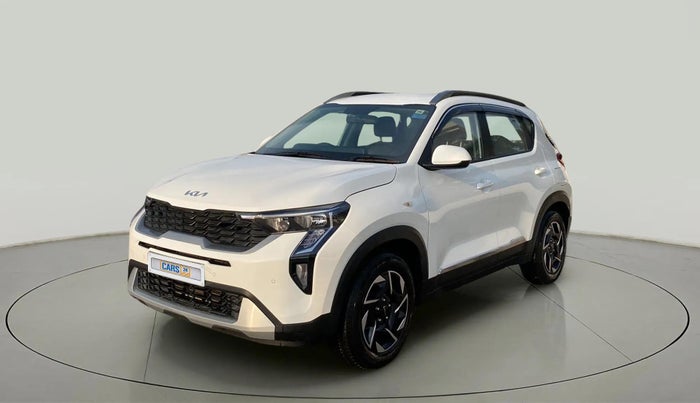 2024 KIA SONET HTK 1.2 PETROL MT, Petrol, Manual, 5,243 km, Left Front Diagonal