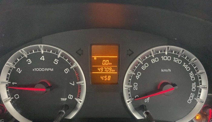 2015 Maruti Swift VXI, Petrol, Manual, 49,672 km, Odometer Image