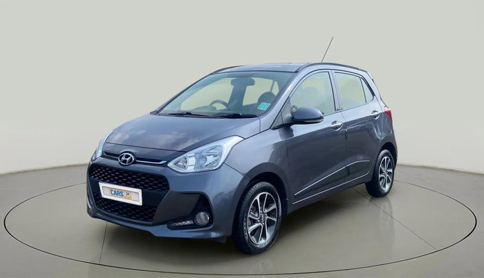 2018 Hyundai Grand i10 ASTA 1.2 KAPPA VTVT, Petrol, Manual, 7,971 km, Left Front Diagonal