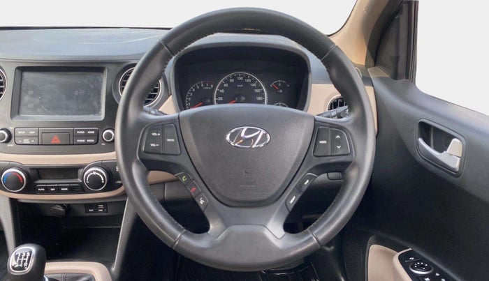 2018 Hyundai Grand i10 ASTA 1.2 KAPPA VTVT, Petrol, Manual, 7,971 km, Steering Wheel Close Up