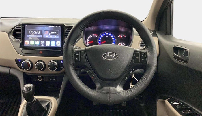 2019 Hyundai Xcent S 1.2, CNG, Manual, 81,227 km, Steering Wheel Close Up