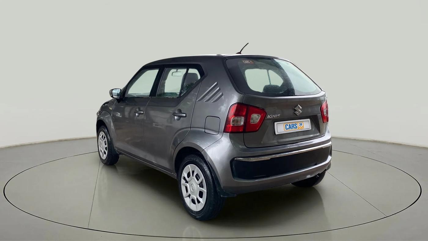 2017 Maruti IGNIS DELTA 1.2 AMT, Petrol, Automatic, 72,452 km, Left Back Diagonal
