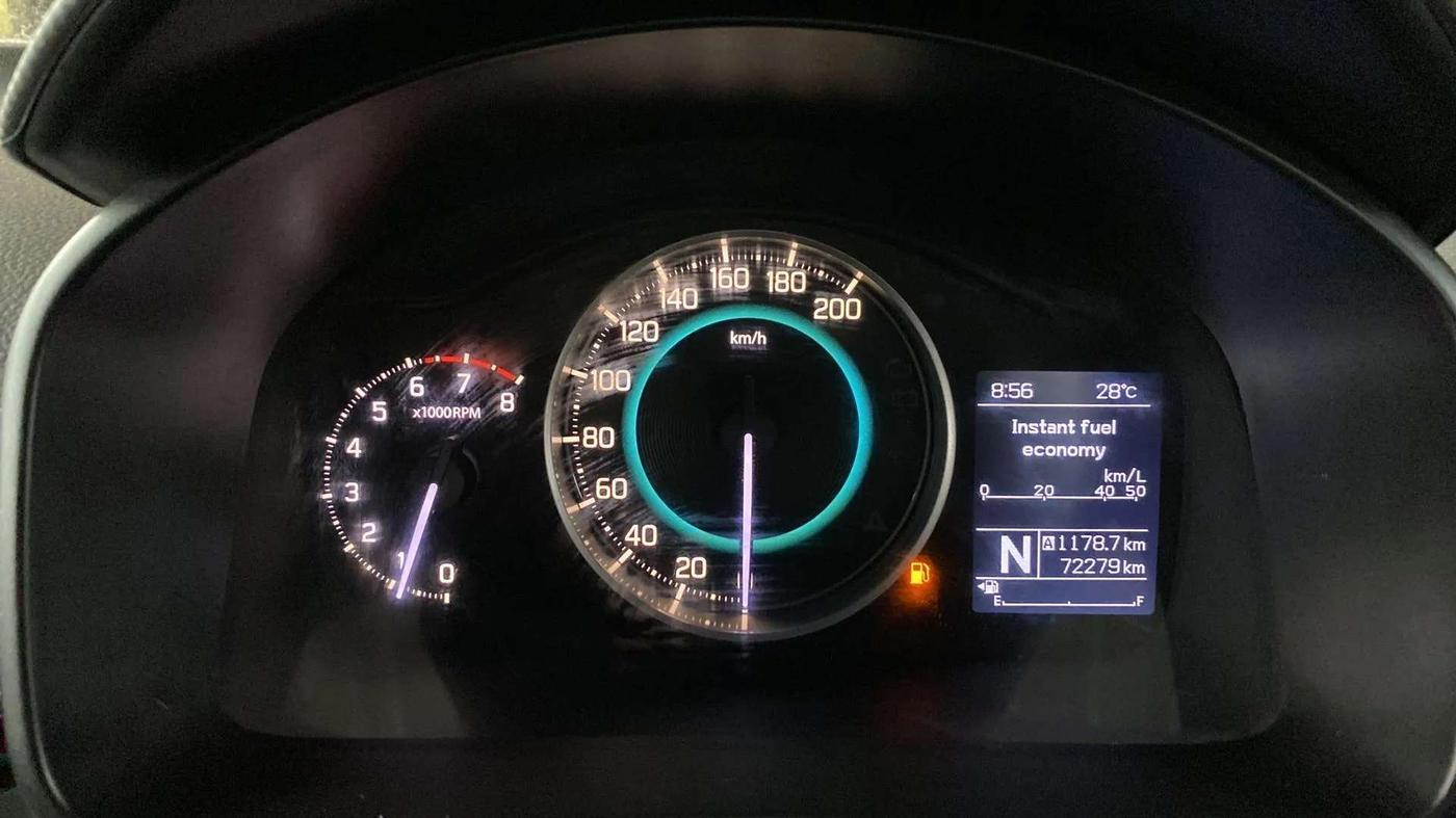 2017 Maruti IGNIS DELTA 1.2 AMT, Petrol, Automatic, 72,452 km, Odometer Image