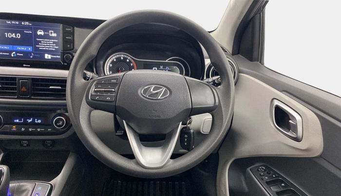 2020 Hyundai GRAND I10 NIOS SPORTZ AMT 1.2 KAPPA VTVT, Petrol, Automatic, 14,915 km, Steering Wheel Close Up