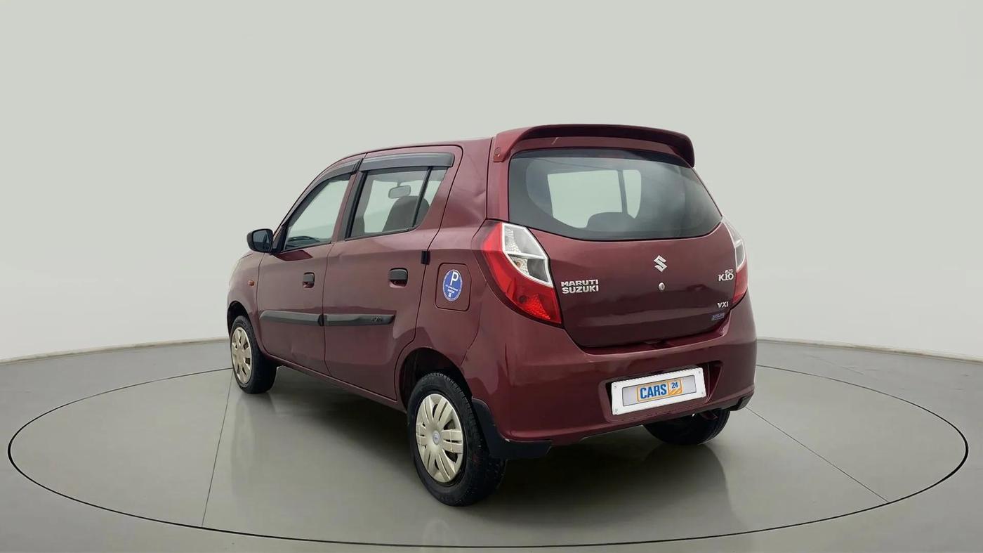 2016 Maruti Alto K10 VXI AMT, Petrol, Automatic, 1,13,422 km, Left Back Diagonal