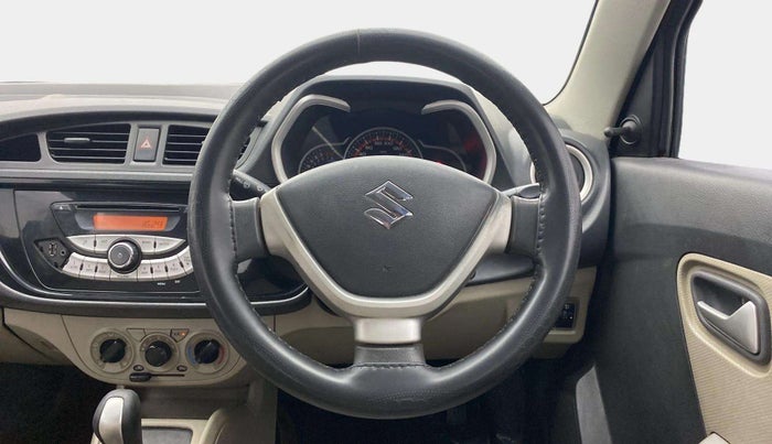 2016 Maruti Alto K10 VXI AMT, Petrol, Automatic, 1,13,033 km, Steering Wheel Close Up