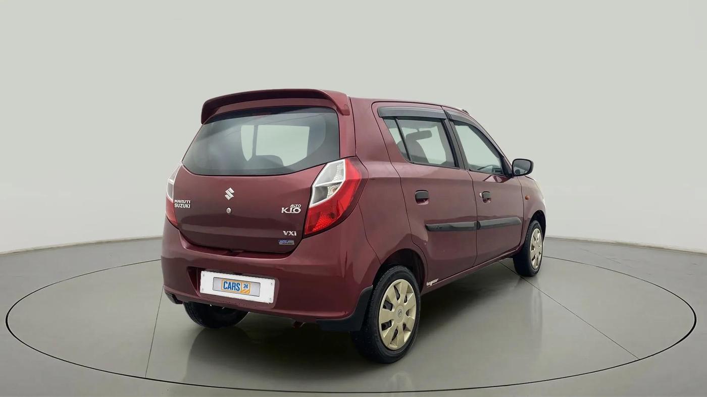 2016 Maruti Alto K10 VXI AMT, Petrol, Automatic, 1,13,422 km, Right Back Diagonal