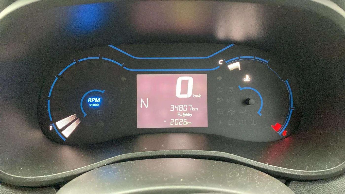 2021 Renault Kwid CLIMBER 1.0 AMT (O) DUAL TONE, Petrol, Automatic, 34,920 km, Odometer Image
