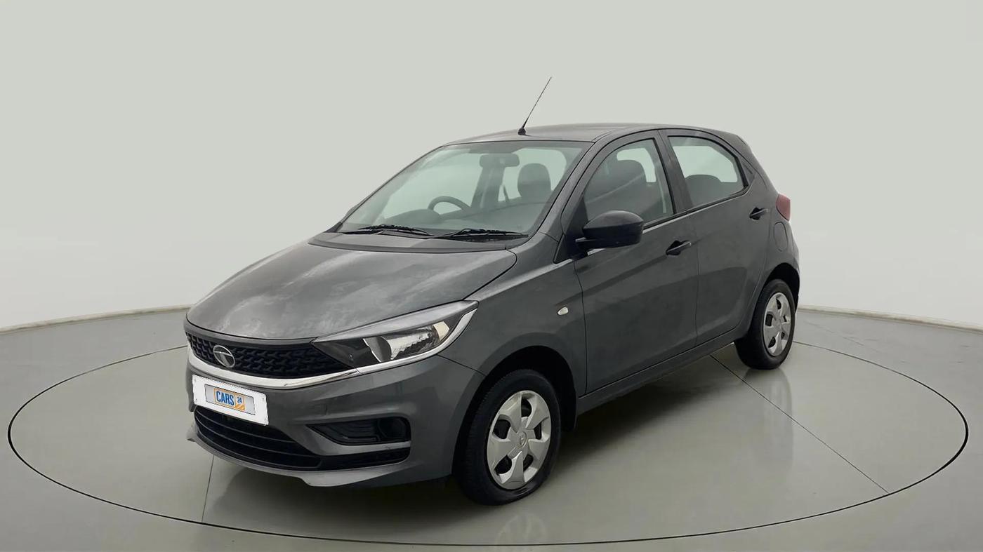 2023 Tata Tiago XM CNG, CNG, Manual, 20,497 km, Left Front Diagonal