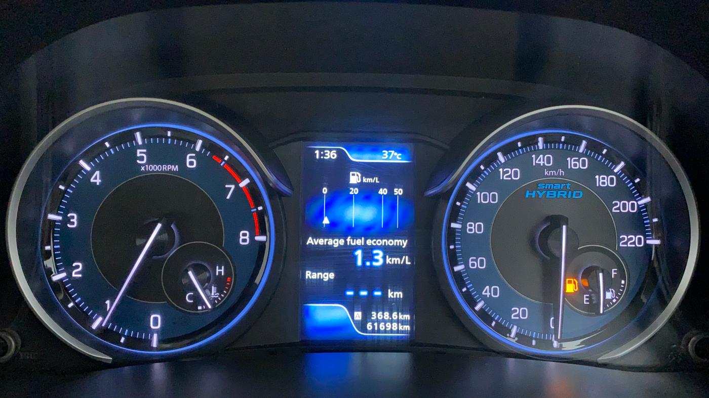 2019 Maruti Ertiga ZXI SHVS, Petrol, Manual, 62,182 km, Odometer Image