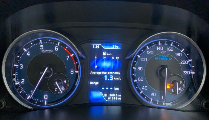 2019 Maruti Ertiga ZXI SHVS, Petrol, Manual, 62,182 km, Odometer Image
