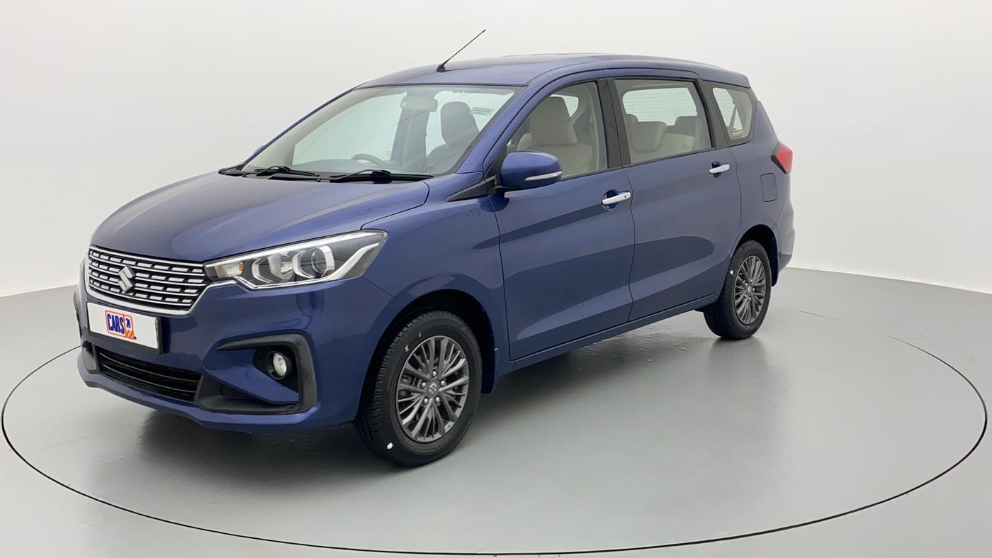2019 Maruti Ertiga ZXI SHVS, Petrol, Manual, 62,182 km, Left Front Diagonal