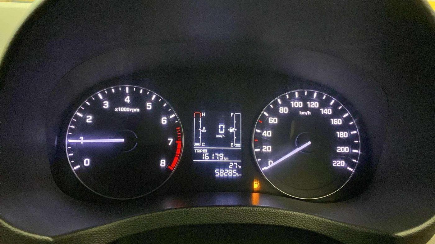 2016 Hyundai Creta S 1.6 PETROL, Petrol, Manual, 58,497 km, Odometer Image