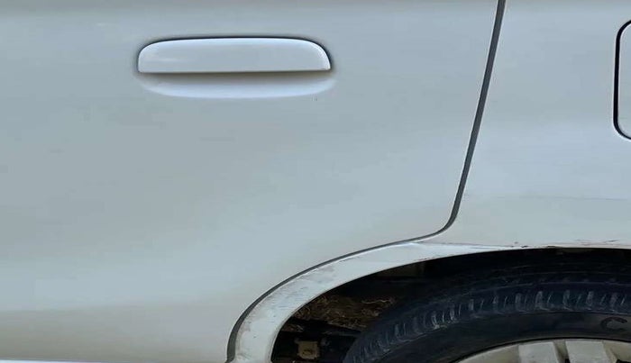 2015 Maruti Alto 800 LXI, Petrol, Manual, 50,434 km, Left quarter panel - Slightly dented