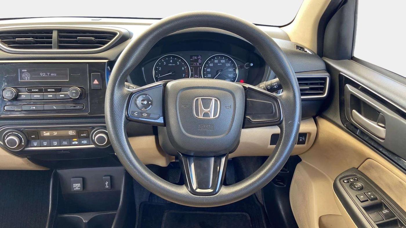 2019 Honda Amaze 1.2L I-VTEC V, Petrol, Manual, 36,225 km, Steering Wheel Close Up