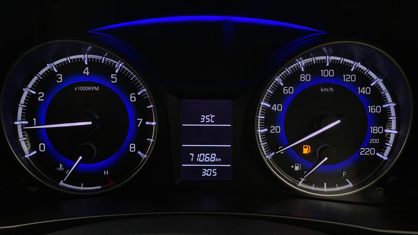 2017 Maruti Baleno DELTA PETROL 1.2, Petrol, Manual, 71,343 km, Odometer Image