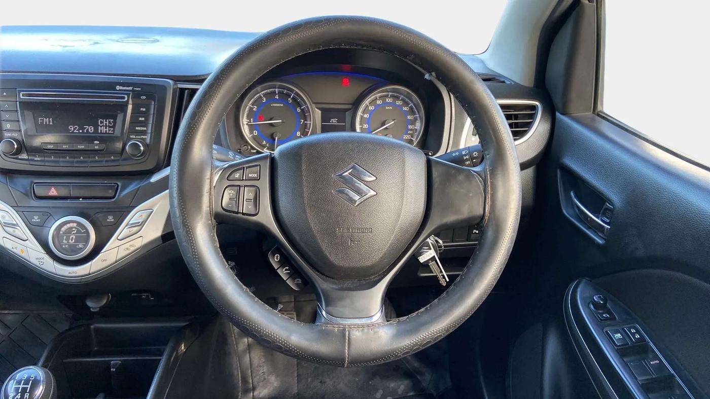 2018 Maruti Baleno DELTA PETROL 1.2, Petrol, Manual, 25,147 km, Steering Wheel Close Up