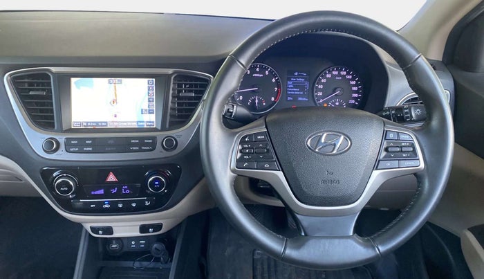 2019 Hyundai Verna 1.6 VTVT SX O, Petrol, Manual, 38,692 km, Steering Wheel Close Up