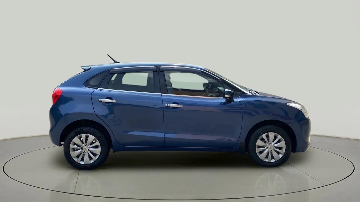 2017 Maruti Baleno DELTA PETROL 1.2, Petrol, Manual, 34,681 km, Right Side View