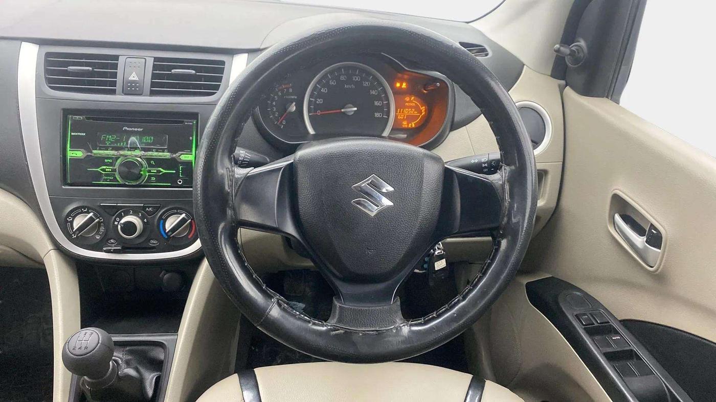 2017 Maruti Celerio VXI CNG, CNG, Manual, 1,11,029 km, Steering Wheel Close Up