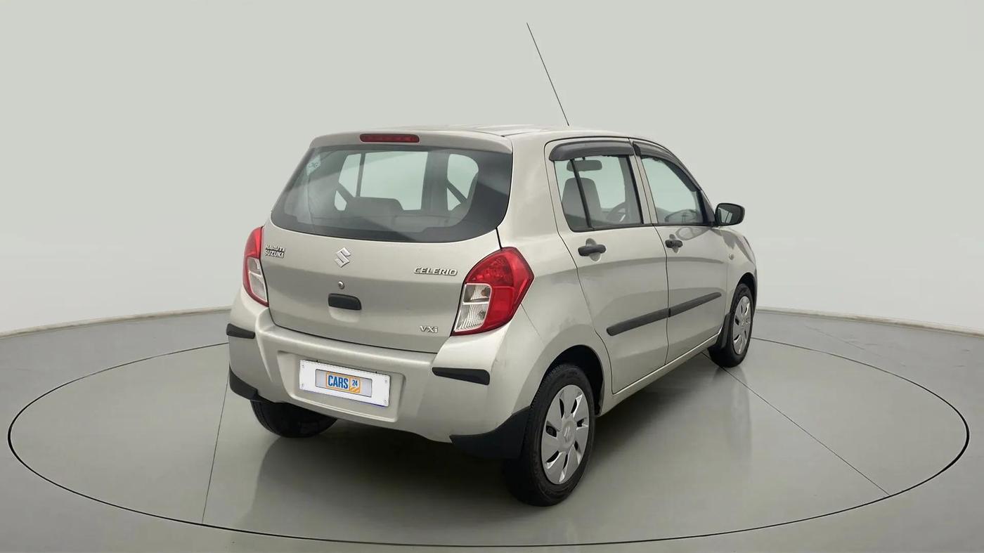 2017 Maruti Celerio VXI CNG, CNG, Manual, 1,11,029 km, Right Back Diagonal