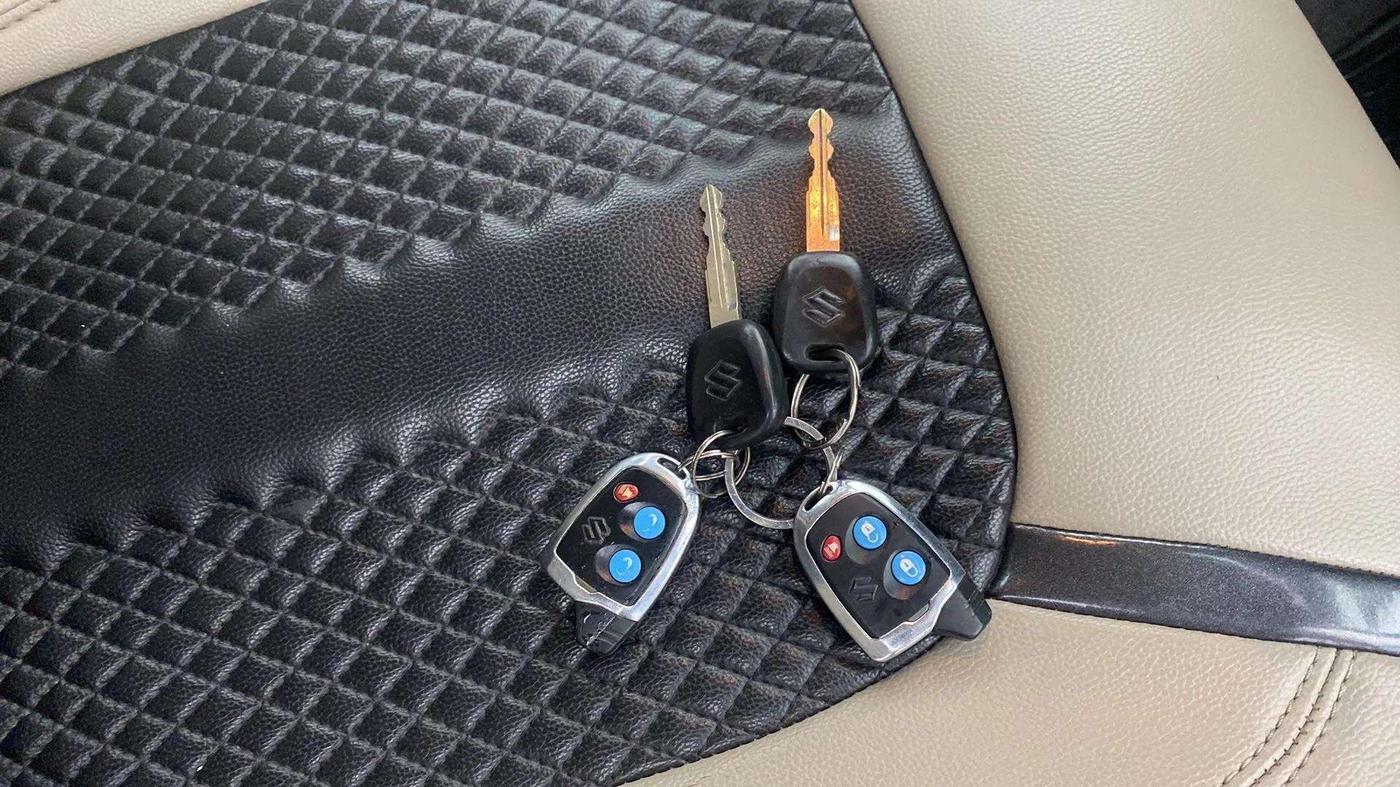 2017 Maruti Celerio VXI CNG, CNG, Manual, 1,11,029 km, Key Close Up