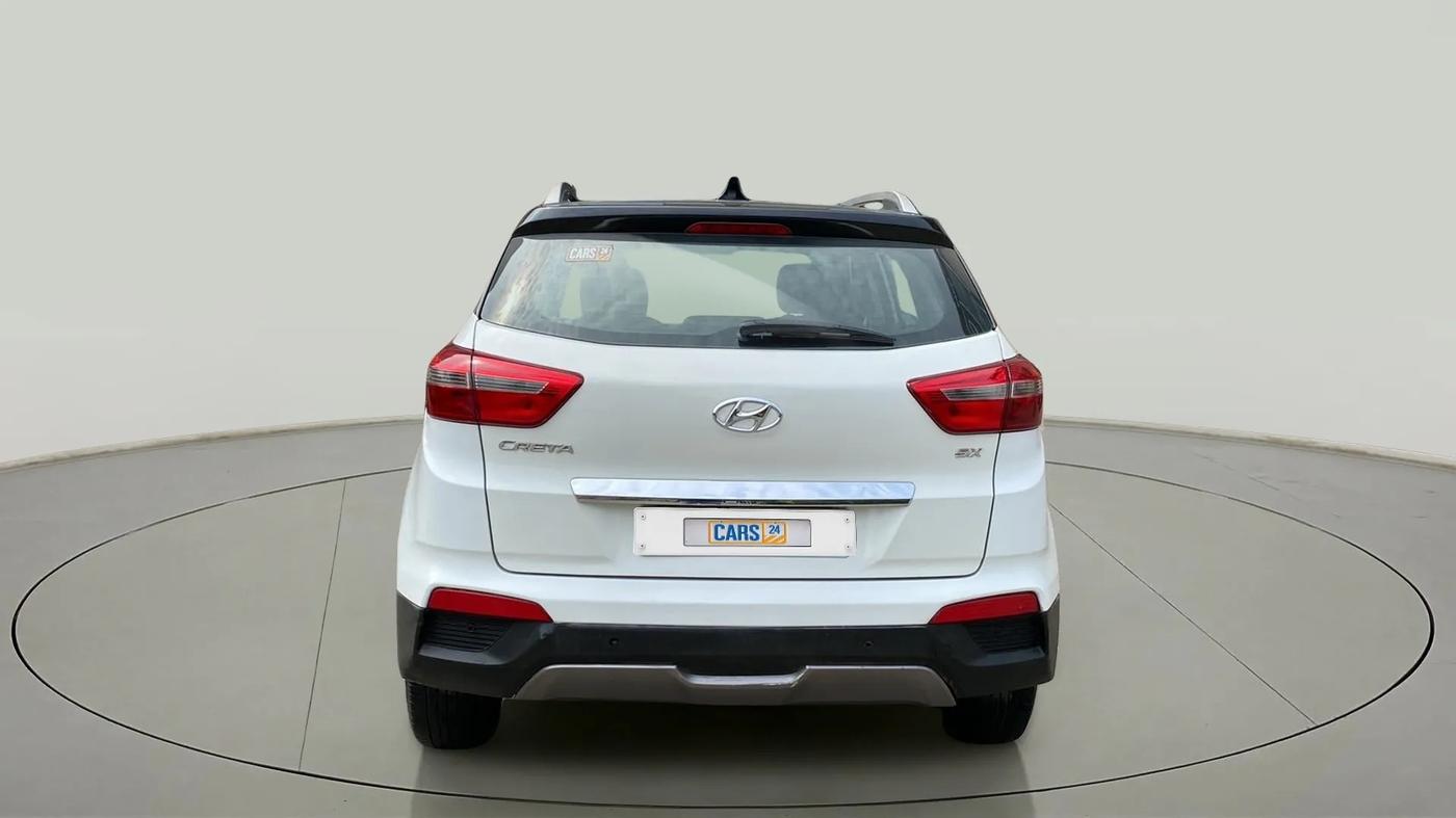 2018 Hyundai Creta SX PLUS 1.6 PETROL SPECIAL EDITION, Petrol, Manual, 83,652 km, Back/Rear