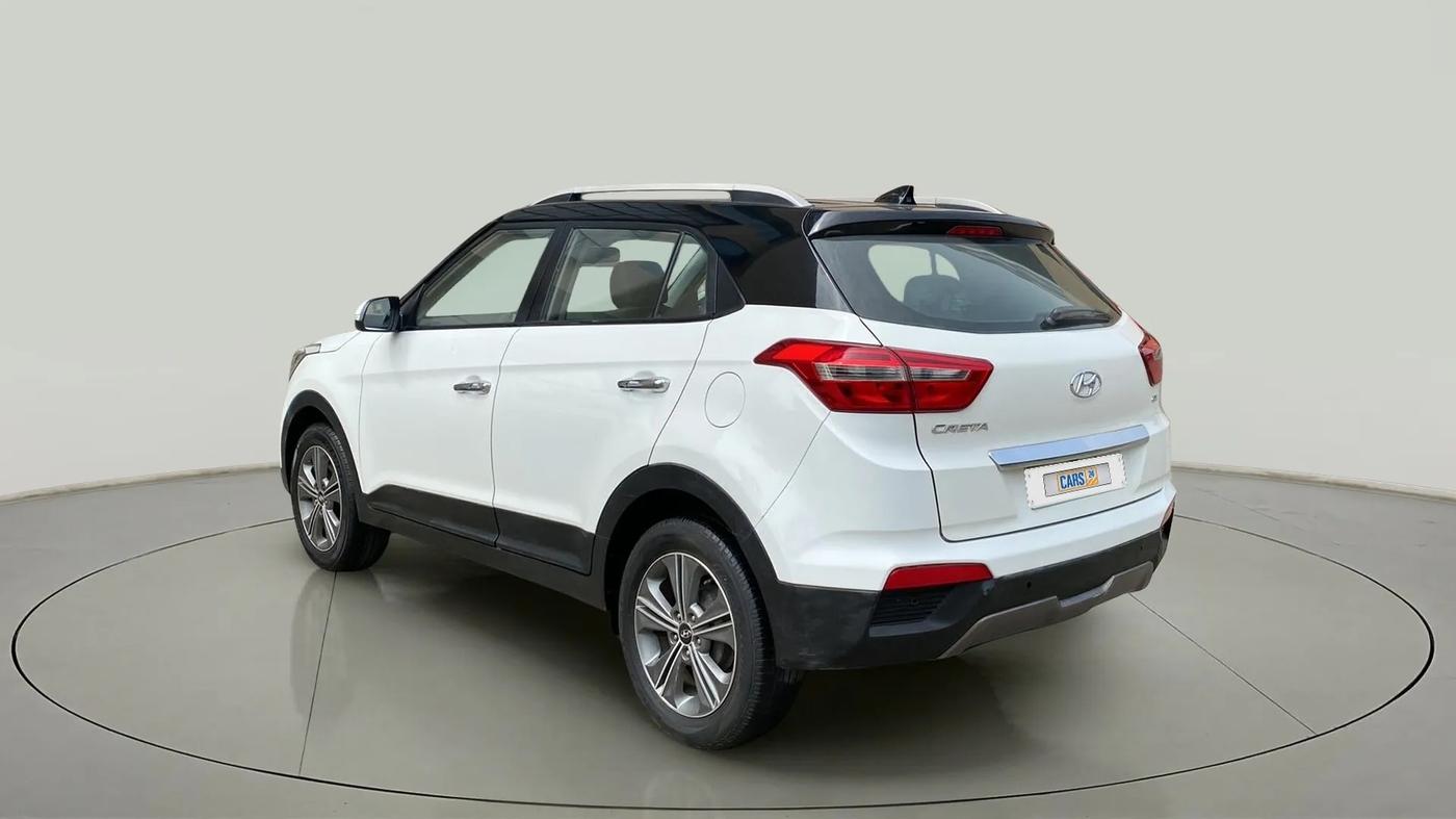 2018 Hyundai Creta SX PLUS 1.6 PETROL SPECIAL EDITION, Petrol, Manual, 83,652 km, Left Back Diagonal