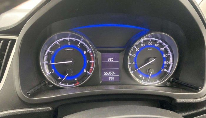 2017 Maruti Baleno DELTA PETROL 1.2, Petrol, Manual, 55,411 km, Odometer Image