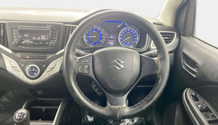 2017 Maruti Baleno DELTA PETROL 1.2, Petrol, Manual, 55,411 km, Steering Wheel Close Up