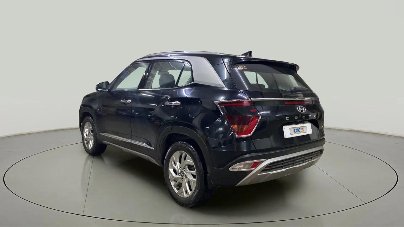 2021 Hyundai Creta SX IVT 1.5 PETROL, Petrol, Automatic, 31,799 km, Left Back Diagonal