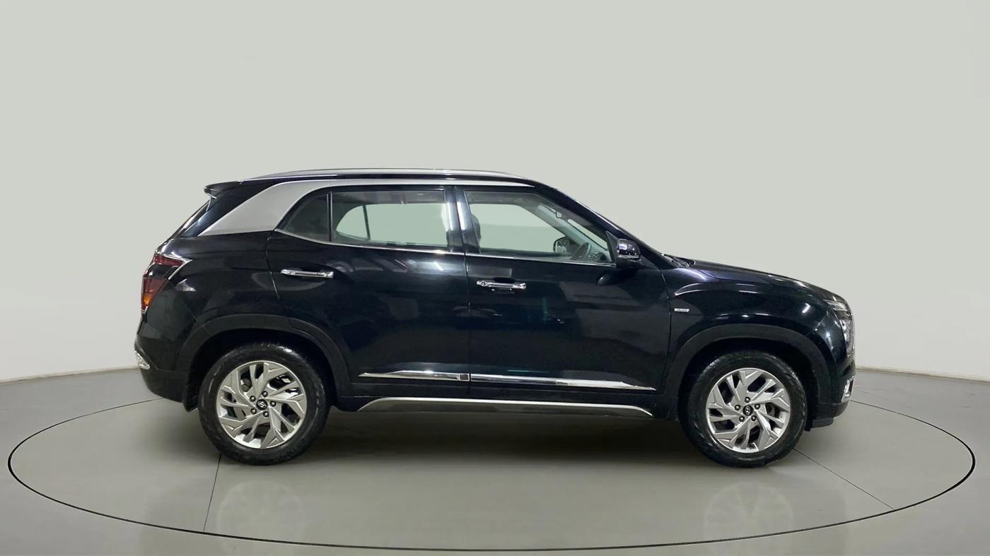 2021 Hyundai Creta SX IVT 1.5 PETROL, Petrol, Automatic, 31,799 km, Right Side View