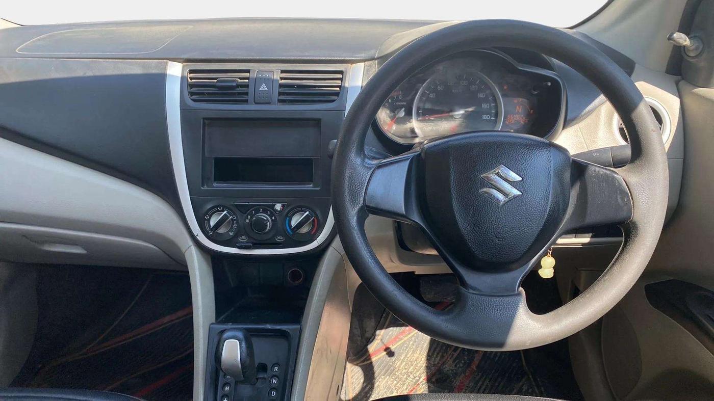 2014 Maruti Celerio VXI AMT, Petrol, Automatic, 67,538 km, Steering Wheel Close Up