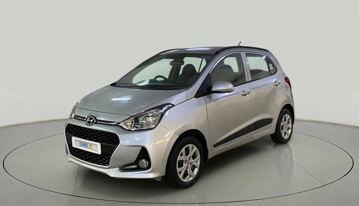 2018 Hyundai Grand i10 SPORTZ 1.2 KAPPA VTVT, Petrol, Manual, 21,375 km, Left Front Diagonal