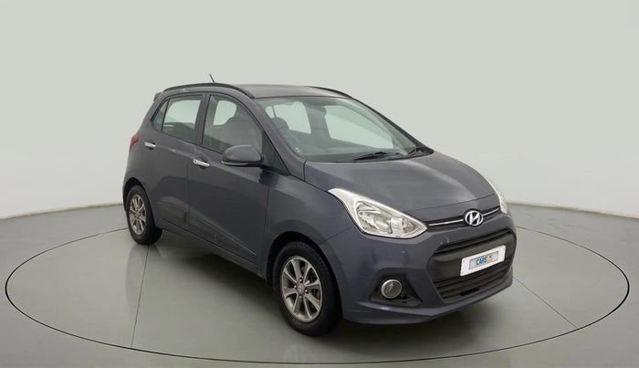 2016 Hyundai Grand i10 ASTA (O) AT 1.2 KAPPA VTVT, Petrol, Automatic, 50,596 km, Right Front Diagonal