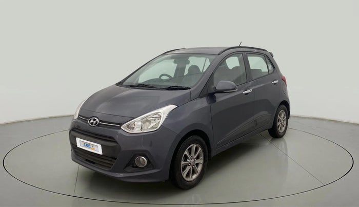 2016 Hyundai Grand i10 ASTA (O) AT 1.2 KAPPA VTVT, Petrol, Automatic, 50,596 km, Left Front Diagonal