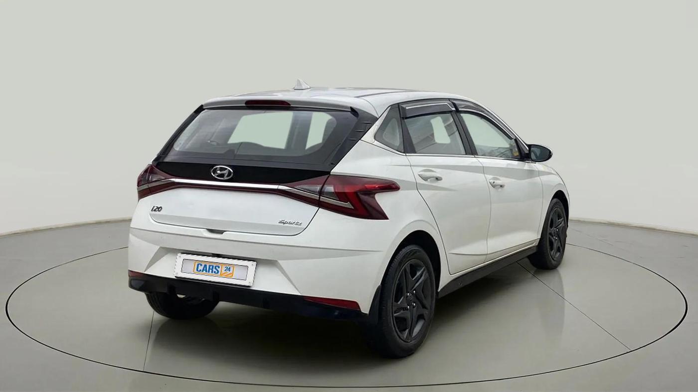 2020 Hyundai NEW I20 SPORTZ 1.2 MT, Petrol, Manual, 47,357 km, Right Back Diagonal