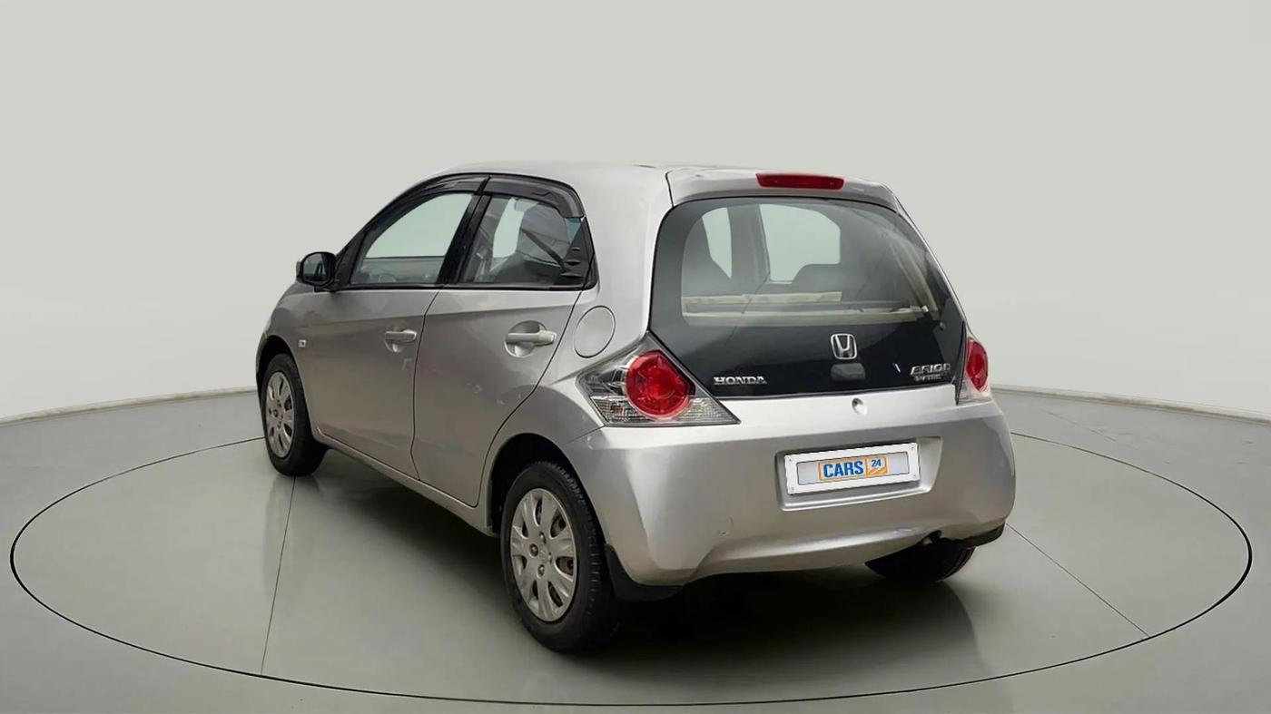 2013 Honda Brio S MT, Petrol, Manual, 51,097 km, Left Back Diagonal