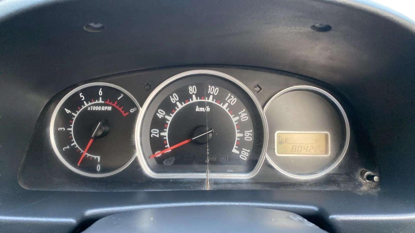 2012 Maruti Alto K10 VXI, Petrol, Manual, 80,409 km, Odometer Image