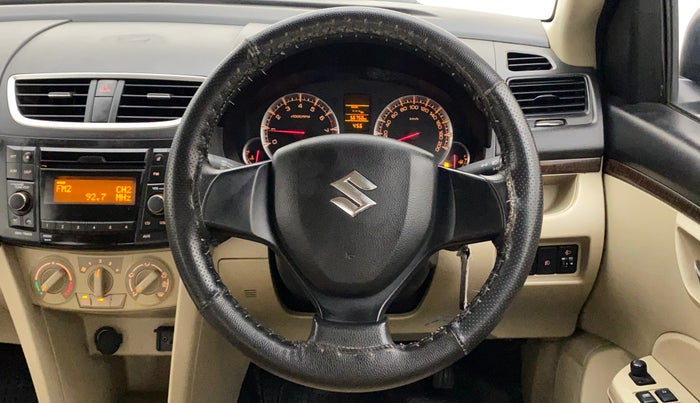 2016 Maruti Swift Dzire VXI, Petrol, Manual, 56,784 km, Steering Wheel Close Up