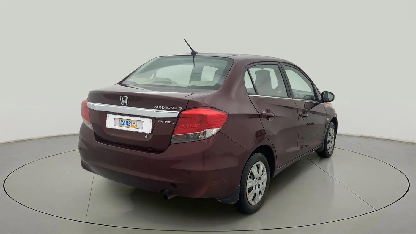 2014 Honda Amaze 1.2L I-VTEC S, Petrol, Manual, 72,973 km, Right Back Diagonal