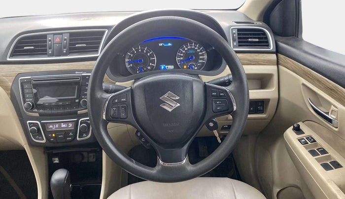 2019 Maruti Ciaz DELTA AT 1.5 SHVS PETROL, Petrol, Automatic, 27,389 km, Steering Wheel Close Up