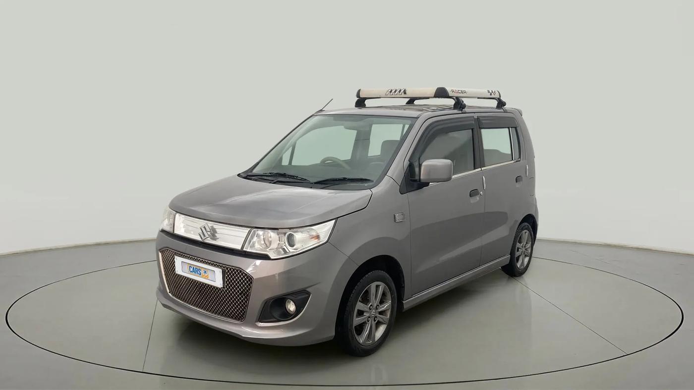2018 Maruti Wagon R 1.0 VXI+, CNG, Manual, 80,264 km, Left Front Diagonal