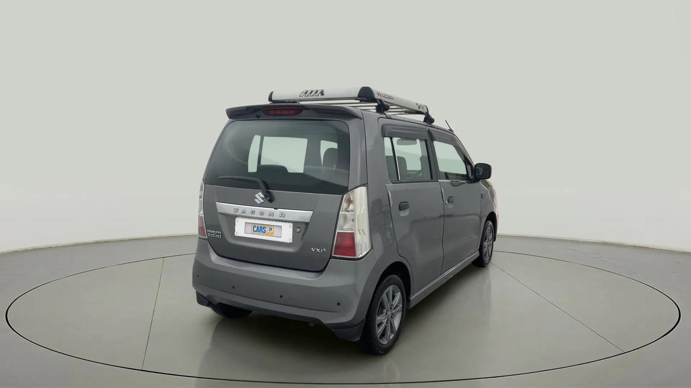 2018 Maruti Wagon R 1.0 VXI+, CNG, Manual, 80,264 km, Right Back Diagonal