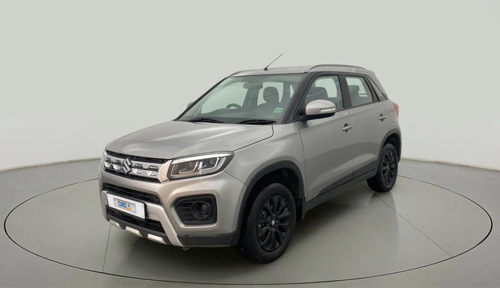 2022 Maruti Vitara Brezza ZXI, Petrol, Manual, 10,804 km, Left Front Diagonal