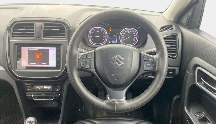 2022 Maruti Vitara Brezza ZXI, Petrol, Manual, 10,804 km, Steering Wheel Close Up