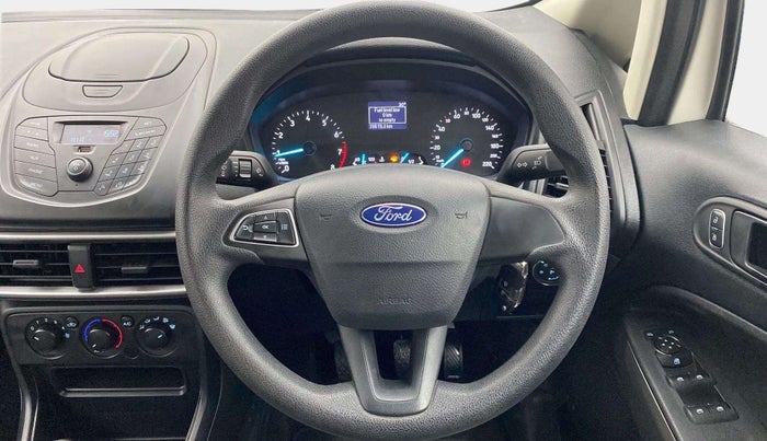 2018 Ford Ecosport AMBIENTE 1.5L PETROL, Petrol, Manual, 38,616 km, Steering Wheel Close Up